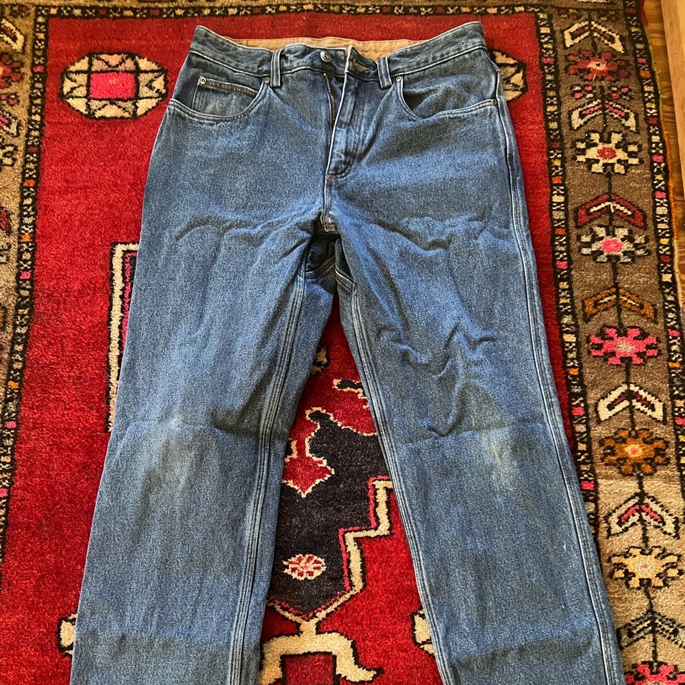 Duluth trading co Flannel lined jeans